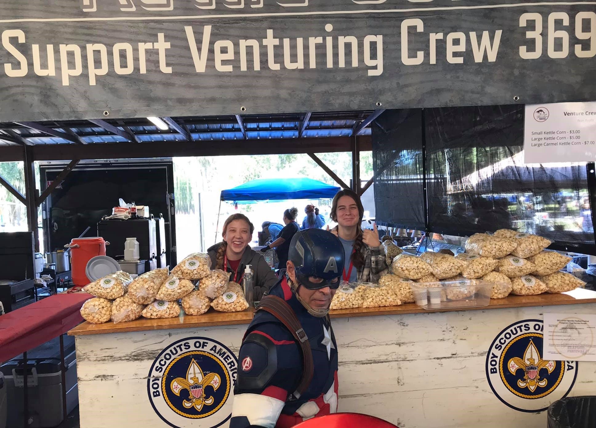 BSA Venturing Crew 369 Fund 2023 Annual Brooklet Peanut Festival